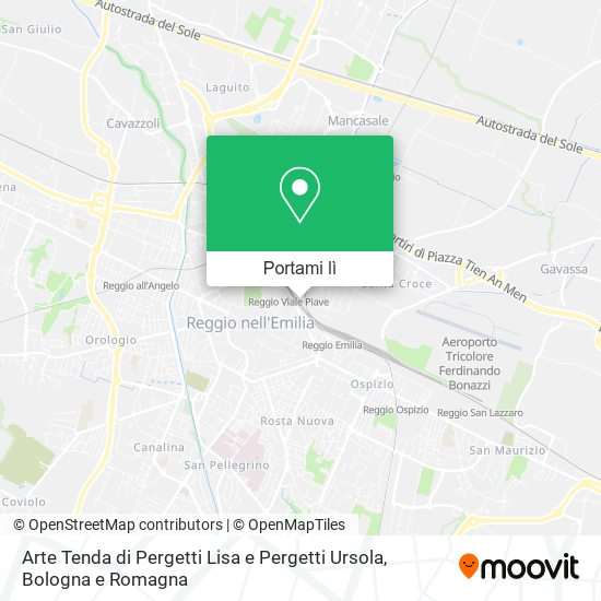 Mappa Arte Tenda di Pergetti Lisa e Pergetti Ursola