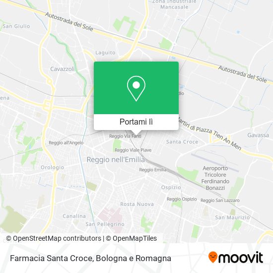 Mappa Farmacia Santa Croce