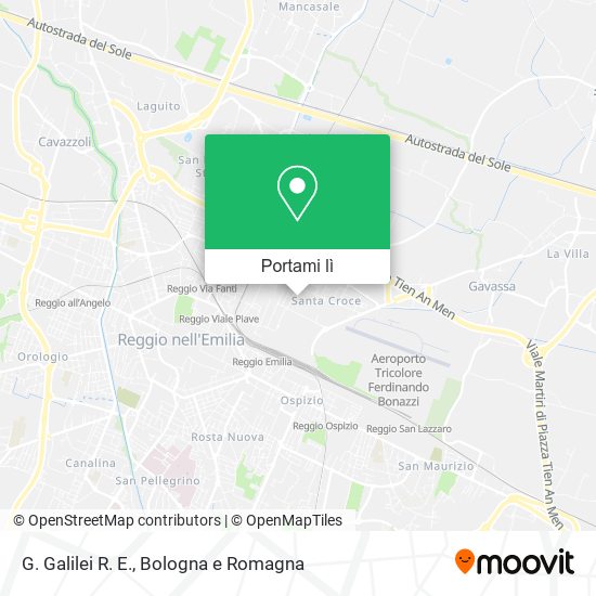Mappa G. Galilei R. E.