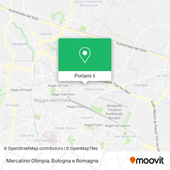 Mappa Mercatino Olimpia