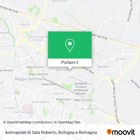 Mappa Animapixel di Sala Roberto