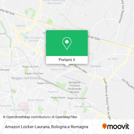 Mappa Amazon Locker-Laurana