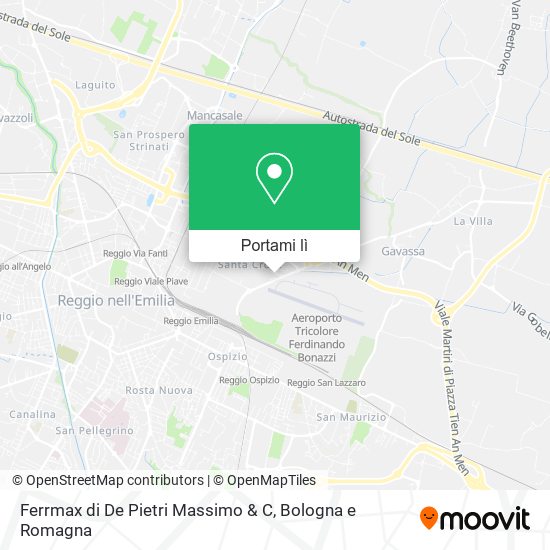 Mappa Ferrmax di De Pietri Massimo & C