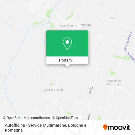 Mappa Autofficina - Service Multimarche