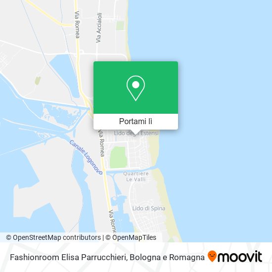Mappa Fashionroom Elisa Parrucchieri