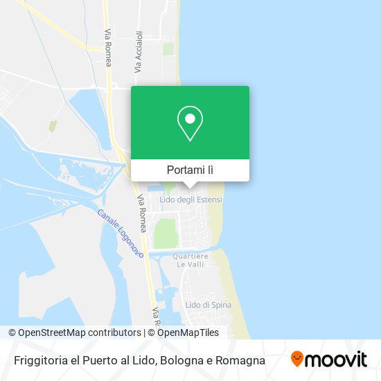 Mappa Friggitoria el Puerto al Lido