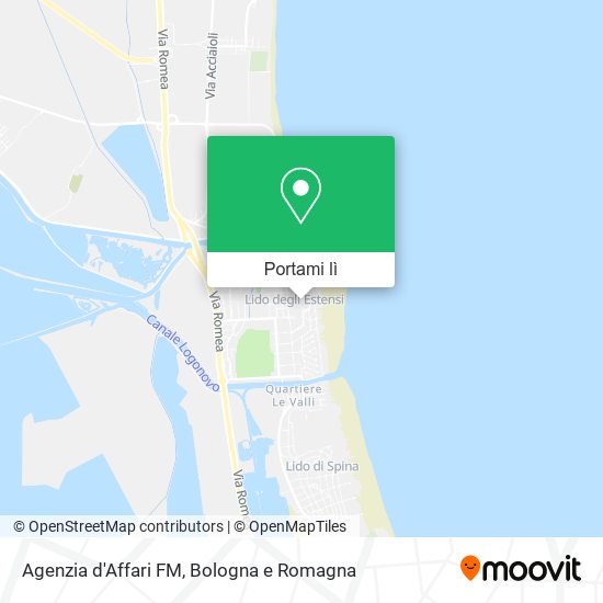 Mappa Agenzia d'Affari FM