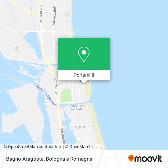 Mappa Bagno Aragosta
