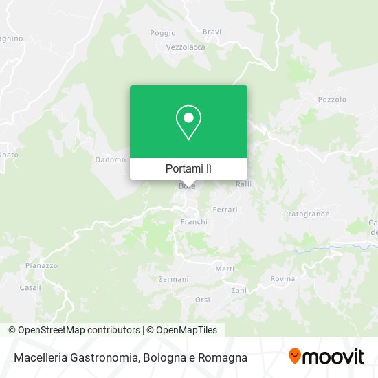 Mappa Macelleria Gastronomia