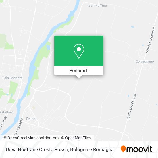 Mappa Uova Nostrane Cresta Rossa