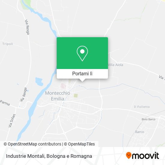 Mappa Industrie Montali