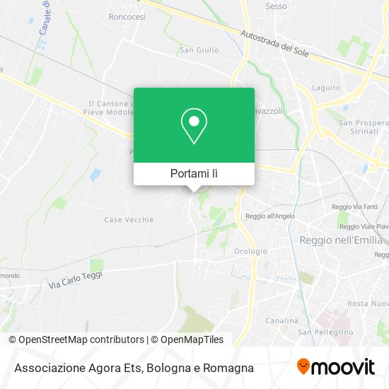 Mappa Associazione Agora Ets