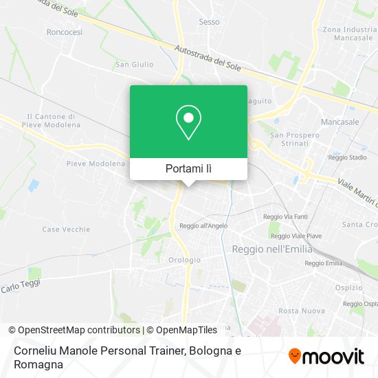 Mappa Corneliu Manole Personal Trainer