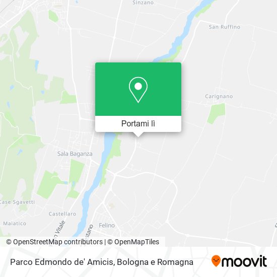 Mappa Parco Edmondo de' Amicis