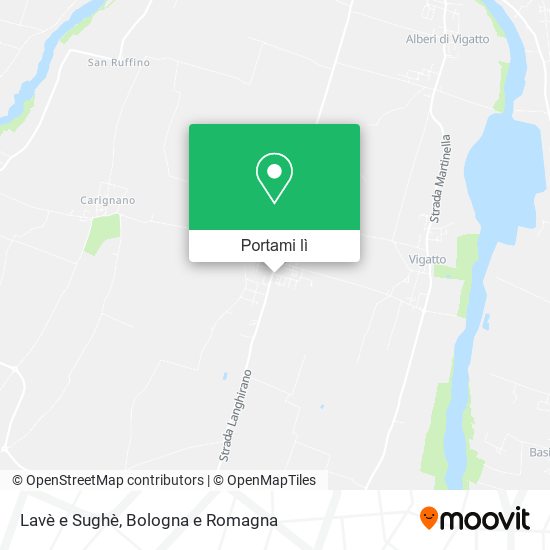 Mappa Lavè e Sughè