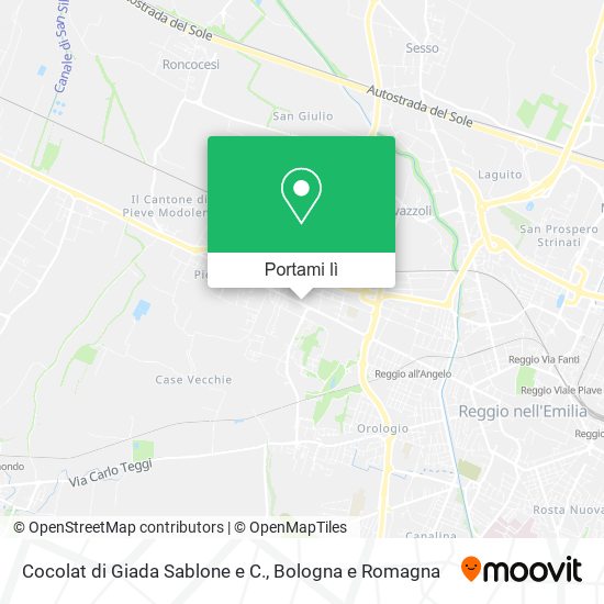 Mappa Cocolat di Giada Sablone e C.
