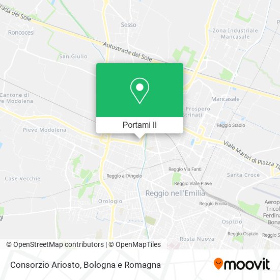 Mappa Consorzio Ariosto