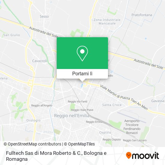 Mappa Fulltech Sas di Mora Roberto & C.