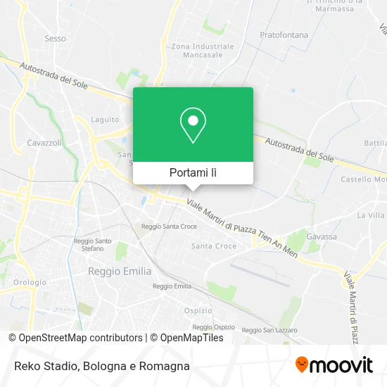 Mappa Reko Stadio