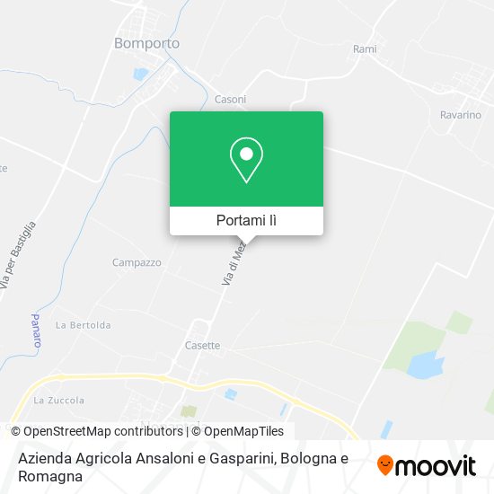 Mappa Azienda Agricola Ansaloni e Gasparini