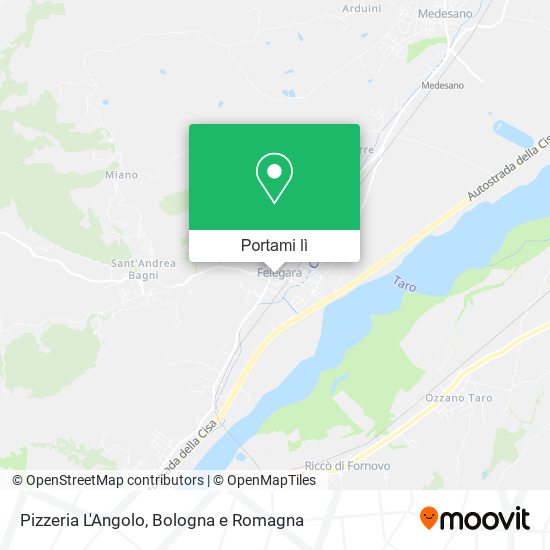 Mappa Pizzeria L'Angolo