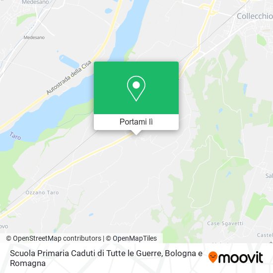 Mappa Scuola Primaria Caduti di Tutte le Guerre