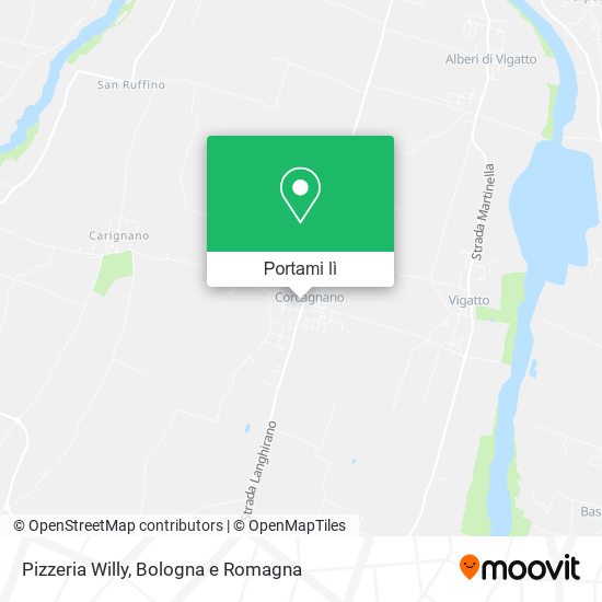 Mappa Pizzeria Willy