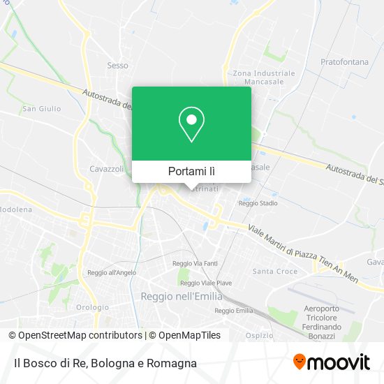 Mappa Il Bosco di Re