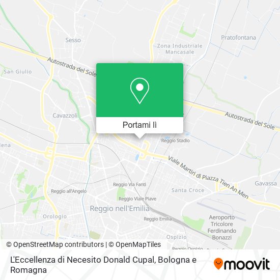 Mappa L'Eccellenza di Necesito Donald Cupal