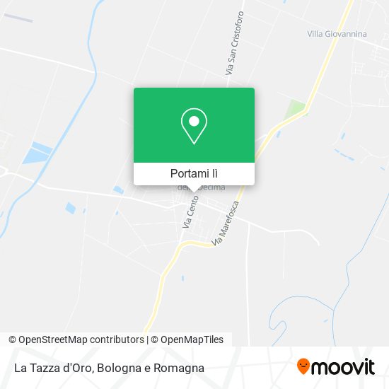 Mappa La Tazza d'Oro