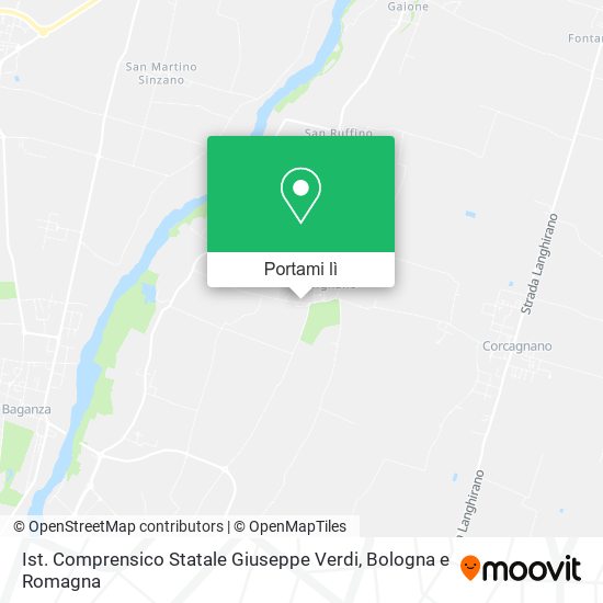 Mappa Ist. Comprensico Statale Giuseppe Verdi