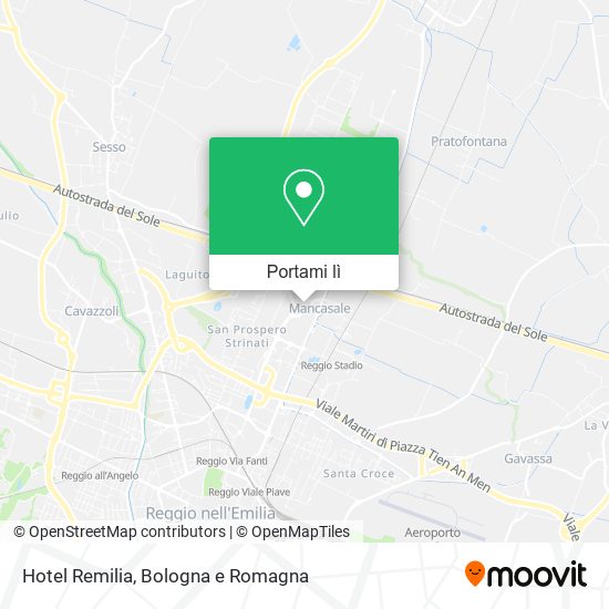 Mappa Hotel Remilia