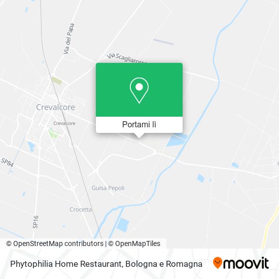 Mappa Phytophilia Home Restaurant
