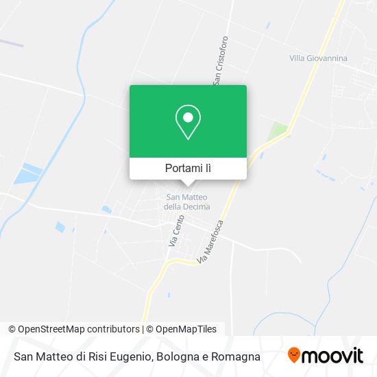 Mappa San Matteo di Risi Eugenio