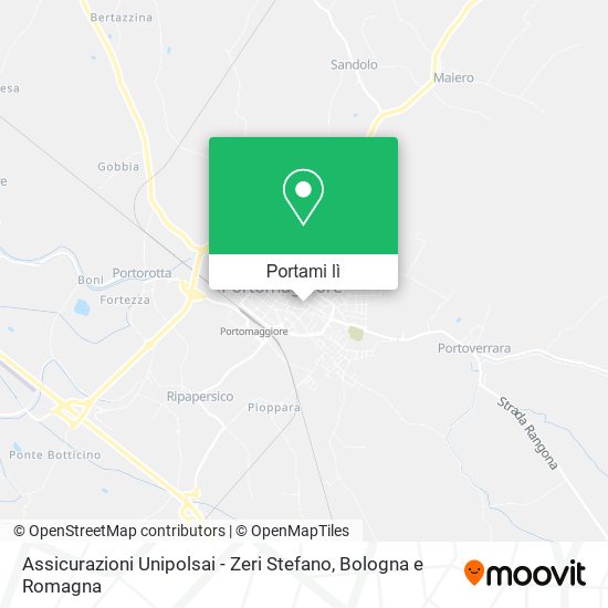 Mappa Assicurazioni Unipolsai - Zeri Stefano