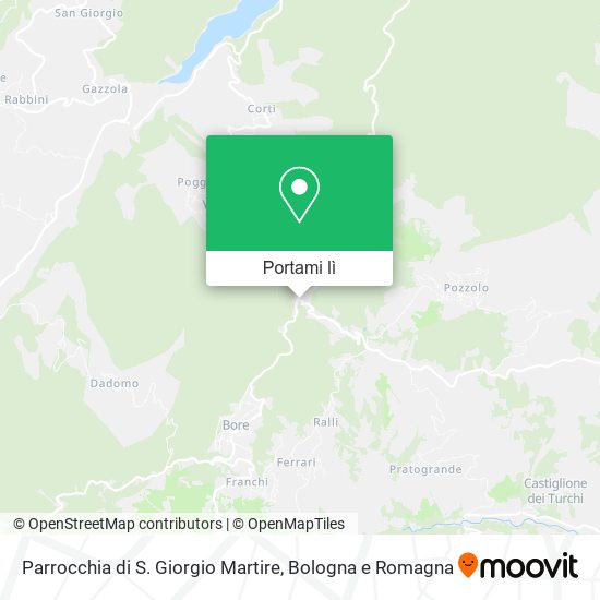 Mappa Parrocchia di S. Giorgio Martire