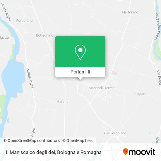 Mappa Il Maniscalco degli dei