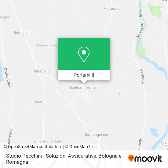 Mappa Studio Pecchini - Soluzioni Assicurative