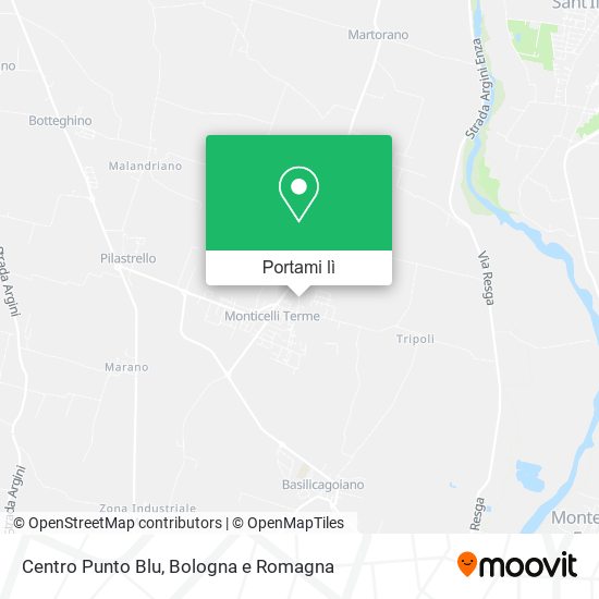 Mappa Centro Punto Blu