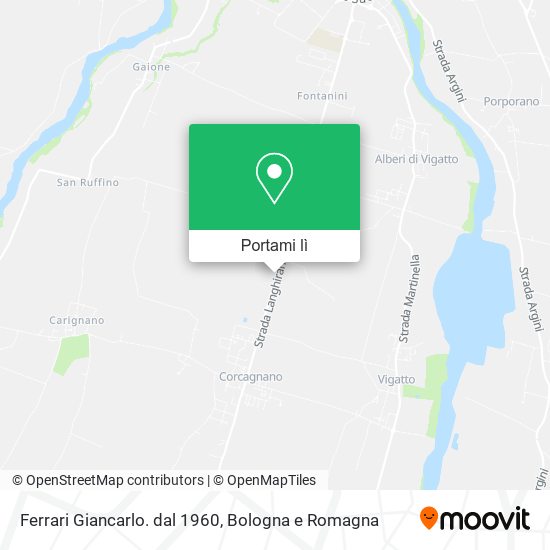 Mappa Ferrari Giancarlo. dal 1960