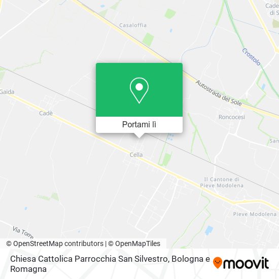 Mappa Chiesa Cattolica Parrocchia San Silvestro