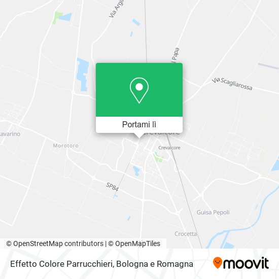 Mappa Effetto Colore Parrucchieri