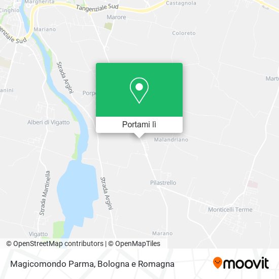 Mappa Magicomondo Parma