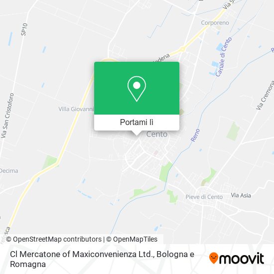 Mappa Cl Mercatone of Maxiconvenienza Ltd.