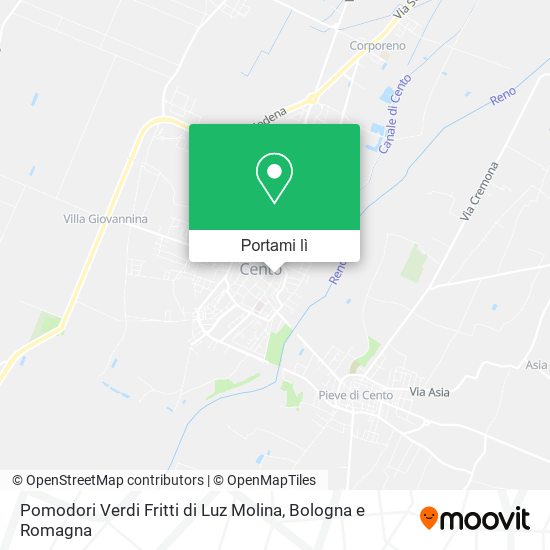 Mappa Pomodori Verdi Fritti di Luz Molina