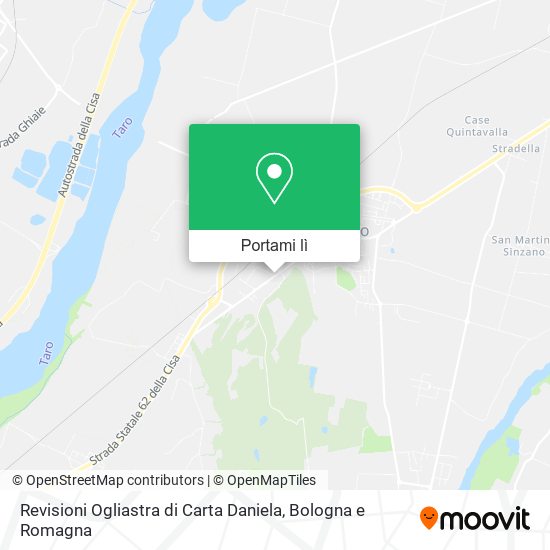 Mappa Revisioni Ogliastra di Carta Daniela