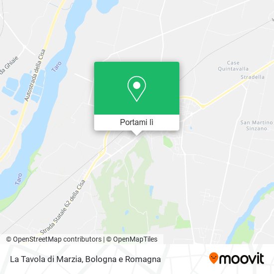Mappa La Tavola di Marzia
