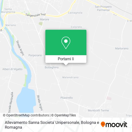 Mappa Allevamento Sanna Societa' Unipersonale
