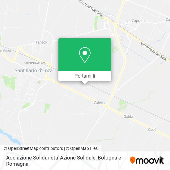 Mappa Aociazione Solidarieta' Azione Solidale