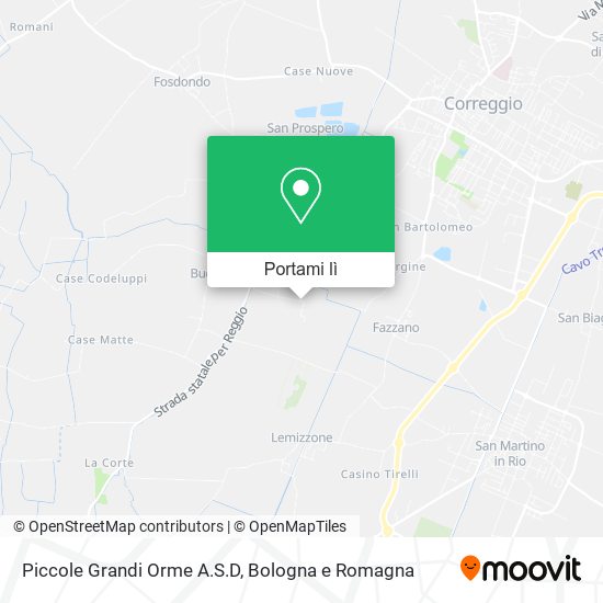 Mappa Piccole Grandi Orme A.S.D